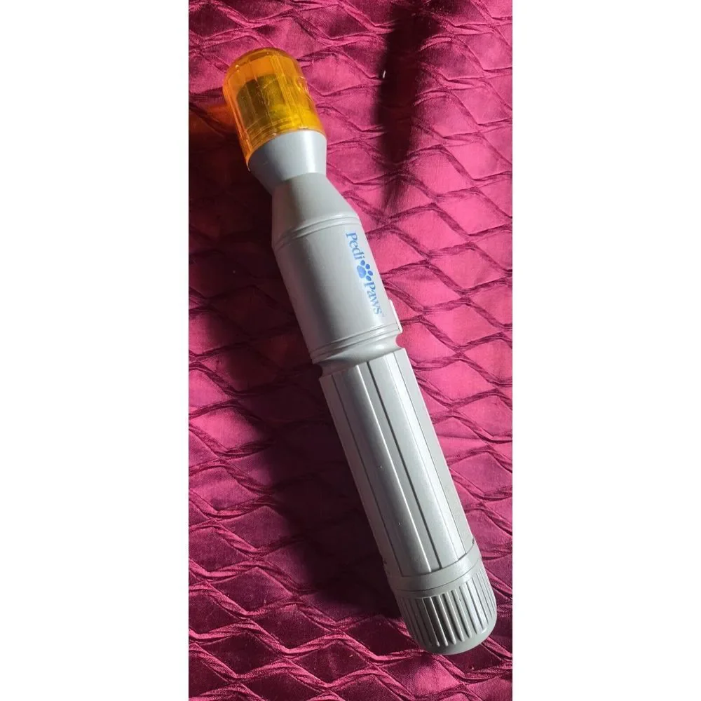 Pedi Paws Dog Cat Nail Trimmer Grinder Grooming‎ Tool for Pets Used